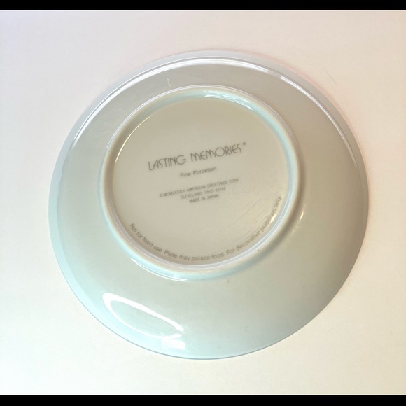 American Greeting Lasting Memories Home Sweet Home Genuine Porcelain Plate. - Picture 4 of 6
